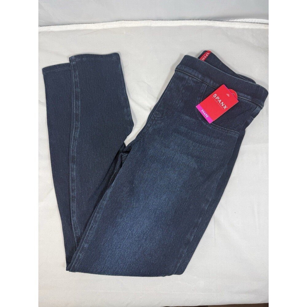 NEW Women's Spanx jeans size Small, Twilight dark wash $98 MSRP